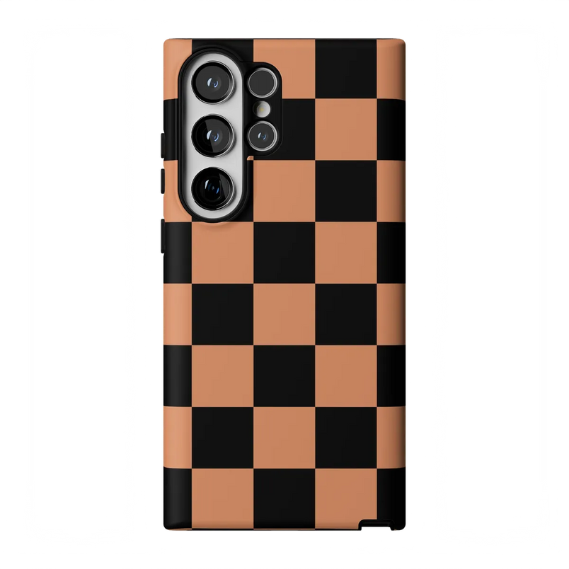 Fit Check | Black & Brown Checkerboard Case