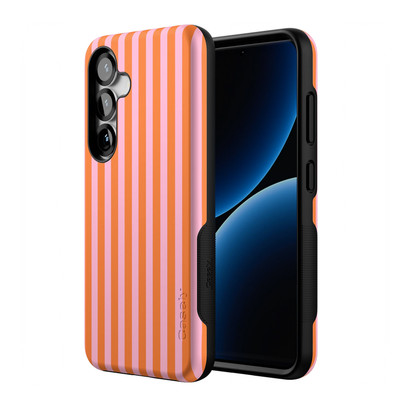 Perfect Stripes | Orange & Pink Stripes Case
