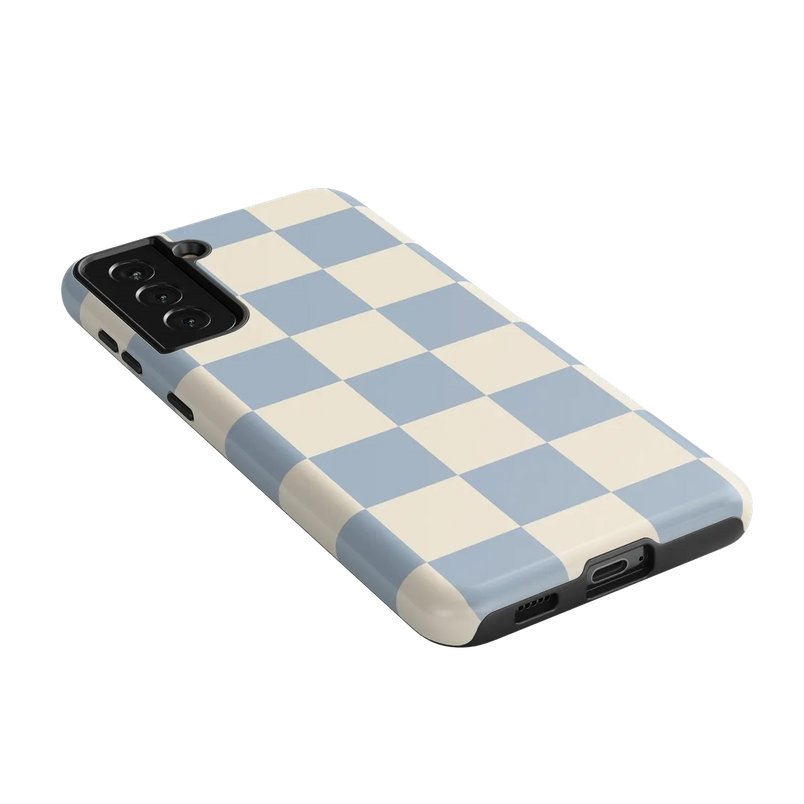Fit Check | Light Blue Checkerboard Case