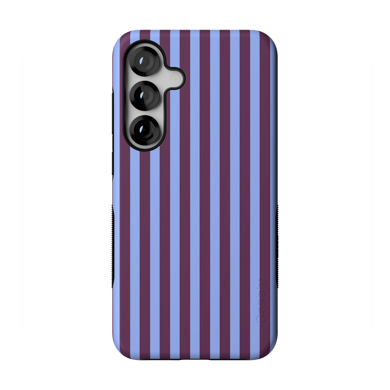 Perfect Stripes | Purple & Blue Stripes Case - Galaxy S25 Plus