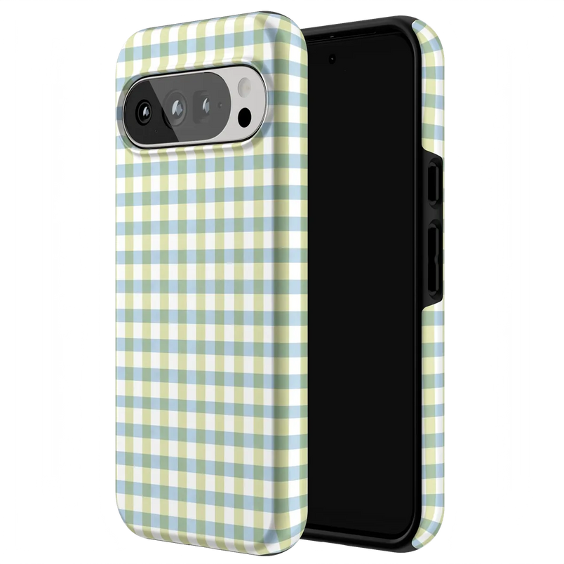 Pastel Picnic | Blue & Green Gingham Case