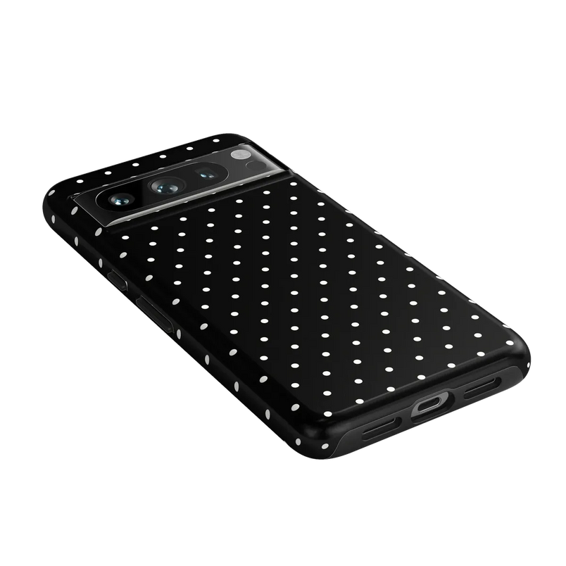 On the Dot | Black Polka Dot Case