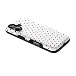 On the Dot | White Polka Dot Case
