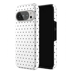 On the Dot | White Polka Dot Case
