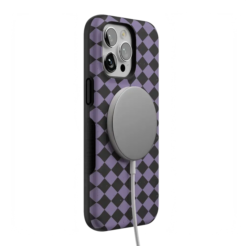 Midnight Hex | Purple Checkered Case