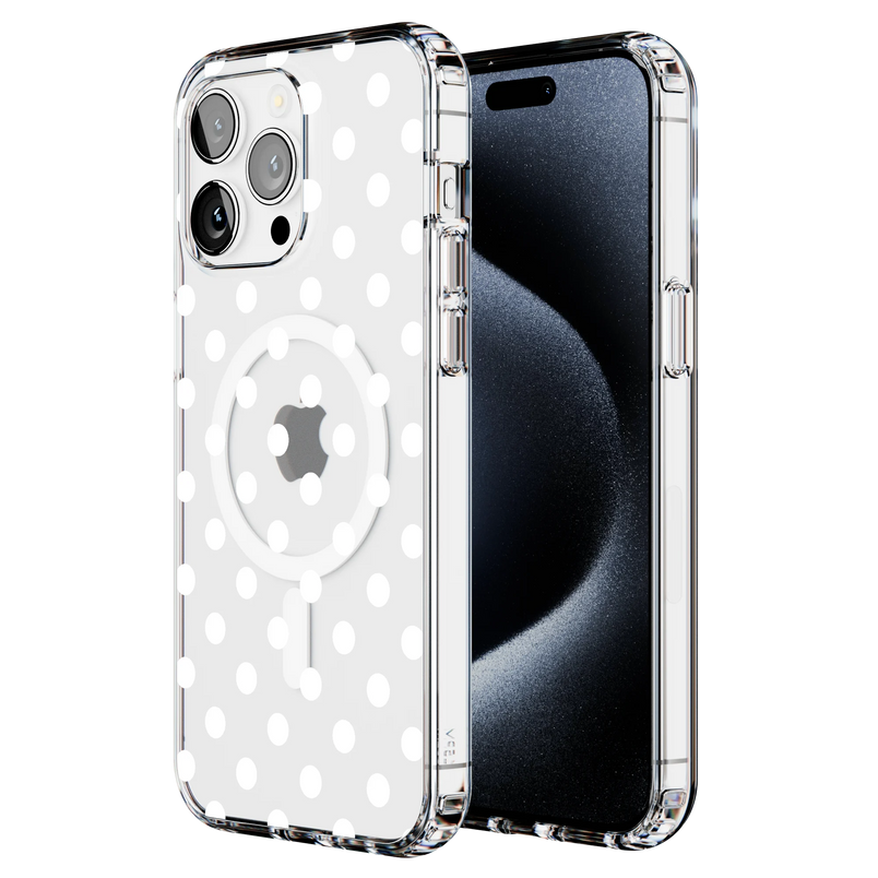 Spotted in SoHo | White Polka Dot Case