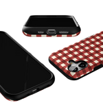 Checked Twice | Red Plaid Case