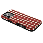 Checked Twice | Red Plaid Case