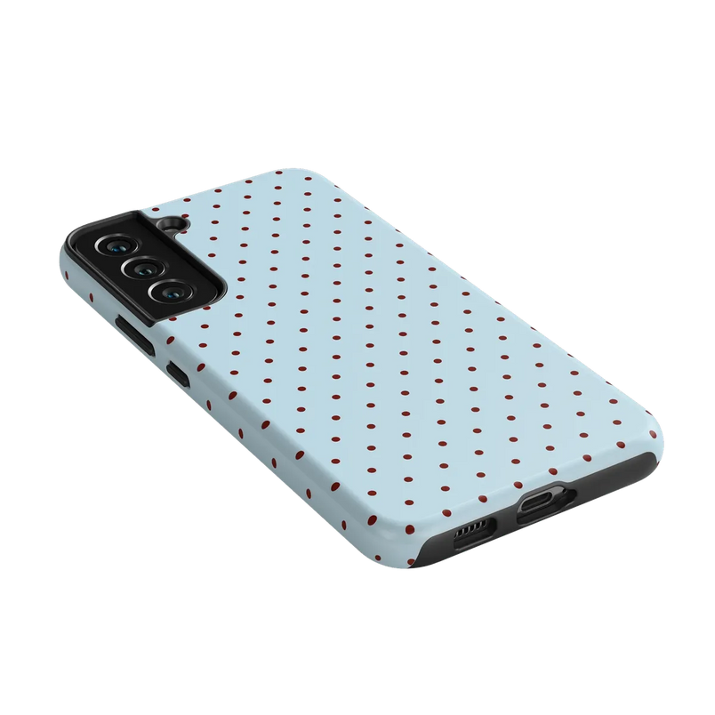 On the Dot | Blue Polka Dot Case