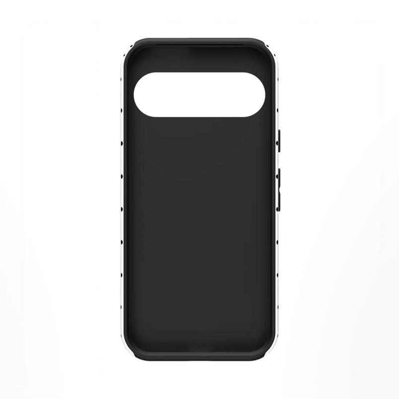 On the Dot | White Polka Dot Case