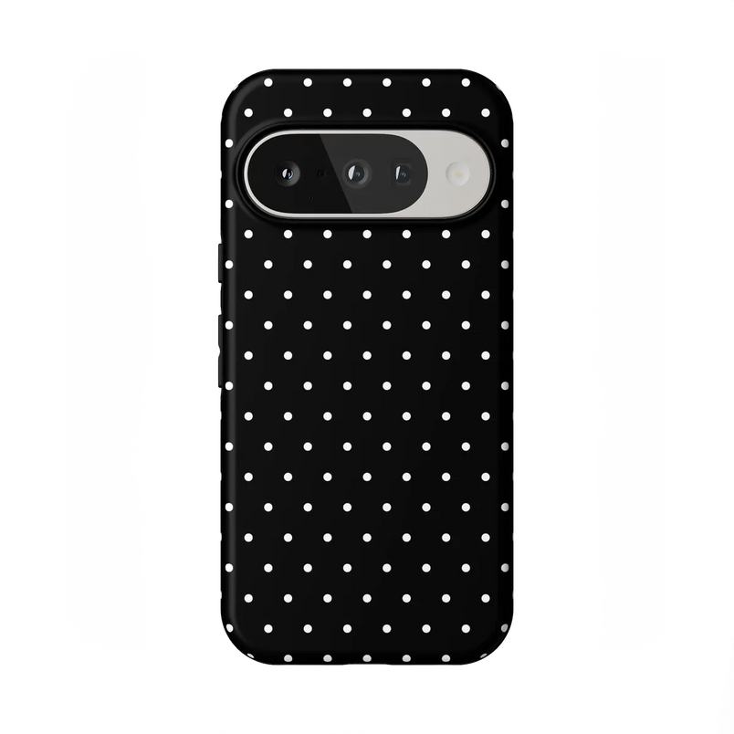 On the Dot | Black Polka Dot Case
