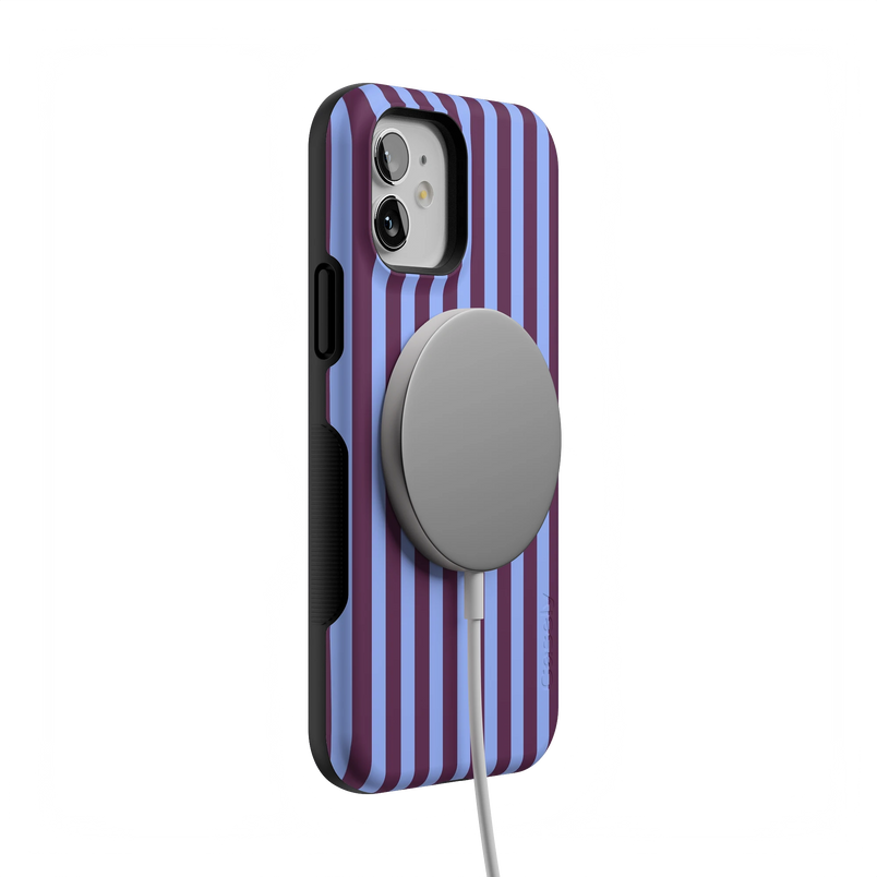 Perfect Stripes | Purple & Blue Stripes Case