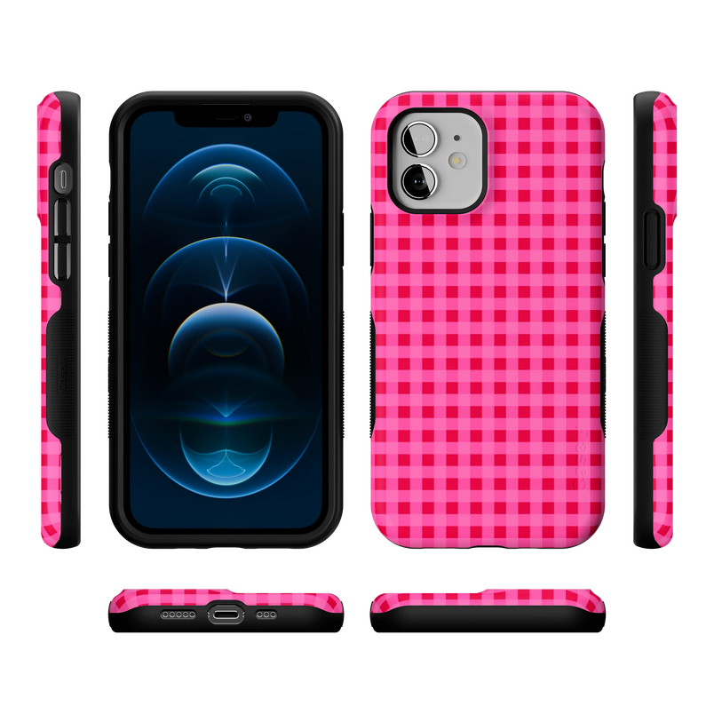 Sweet Jam | Hot Pink Gingham Case