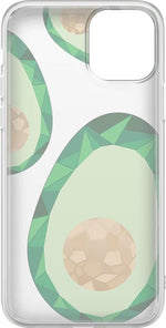 Just Ripe | Avocado Gold Clear Case iPhone Case get.casely 