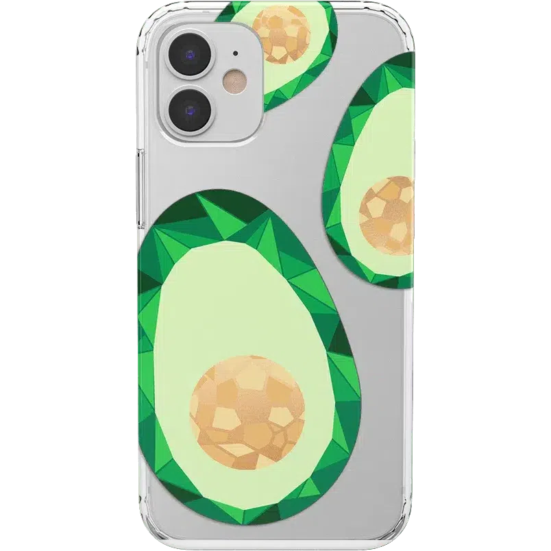 Just Ripe | Avocado Gold Clear Case iPhone Case get.casely 