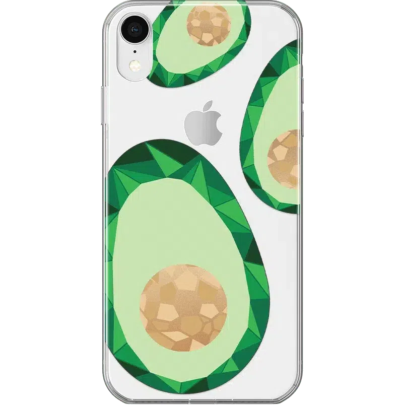 Just Ripe | Avocado Gold Clear Case iPhone Case get.casely 