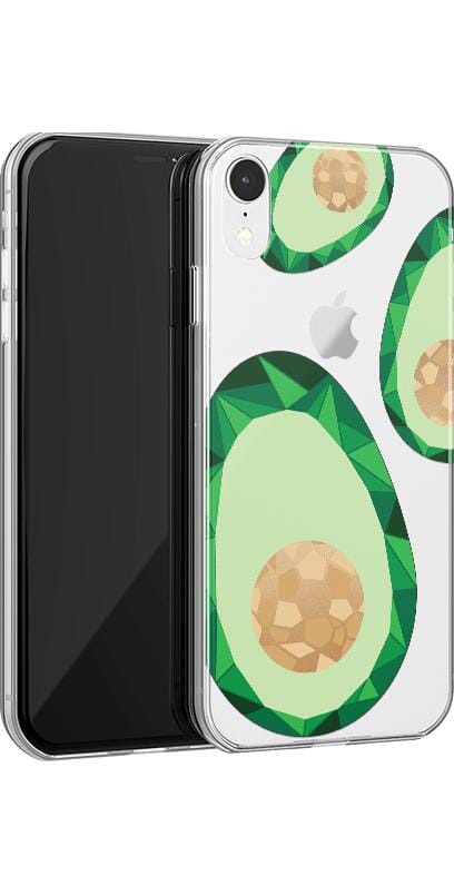 Just Ripe | Avocado Gold Clear Case iPhone Case get.casely 
