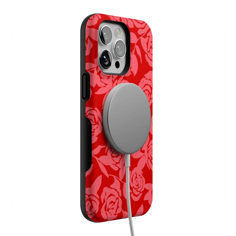 Final Rose | Red & Pink Floral Case