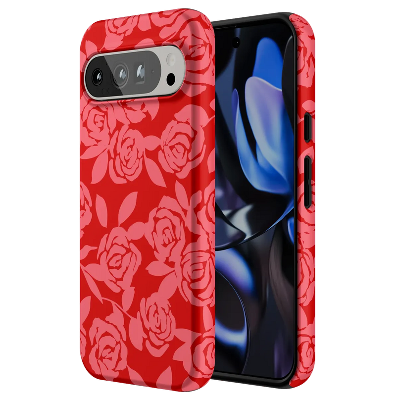 Final Rose | Red & Pink Floral Case
