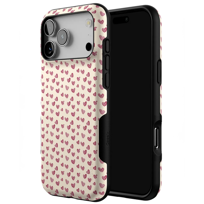 Lovebug | Mauve Hearts Case