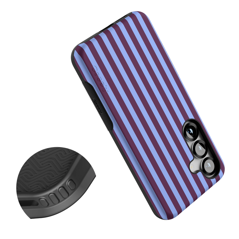 Perfect Stripes | Purple & Blue Stripes Case