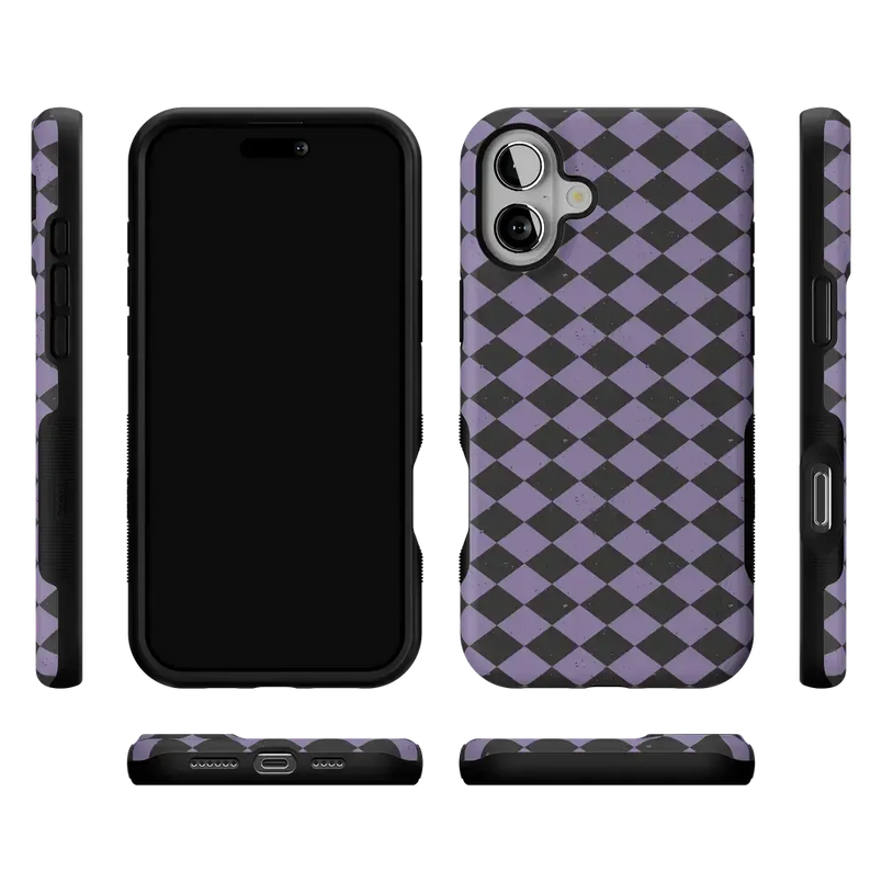 Midnight Hex | Purple Checkered Case