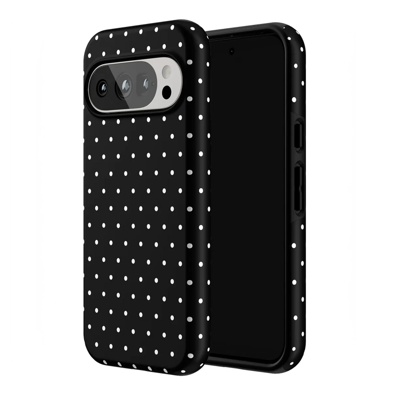 On the Dot | Black Polka Dot Case