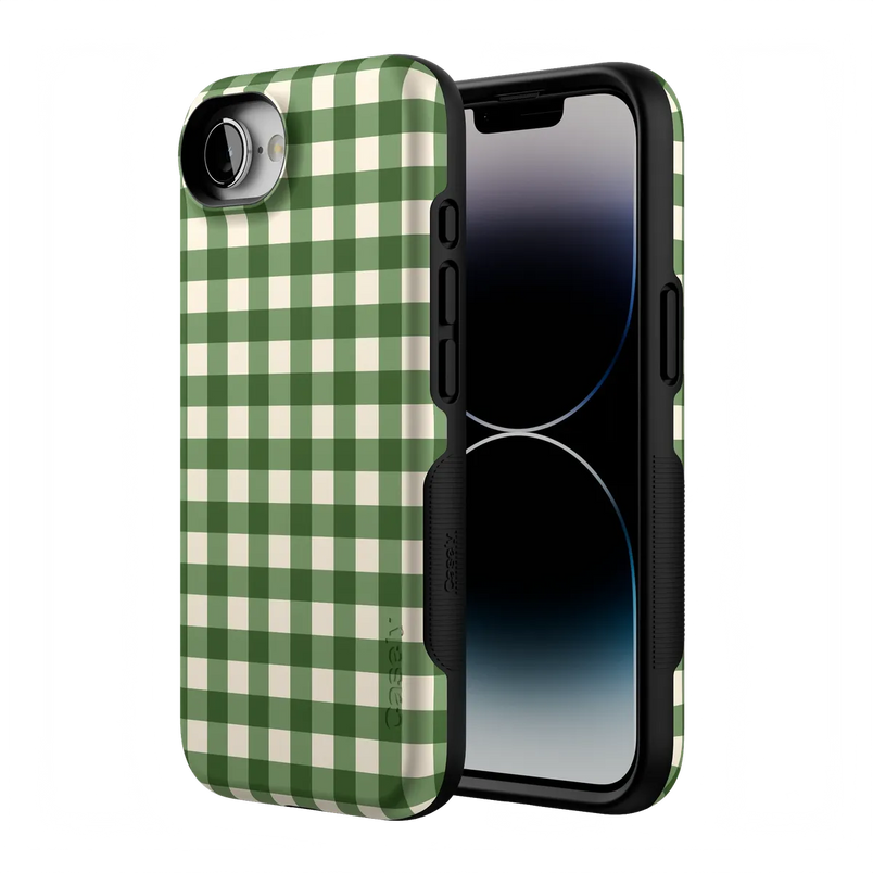 Checked Twice | Green Plaid Case