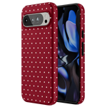 On the Dot | Maroon Polka Dot Case