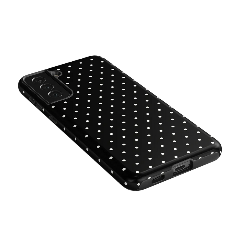 On the Dot | Black Polka Dot Case