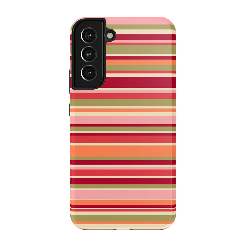 Citrus Stripes | Poolside Print Case - Galaxy S22 Plus