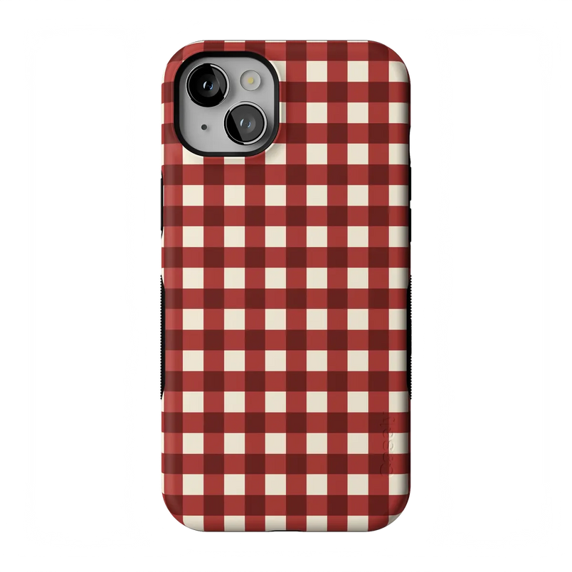 Checked Twice | Red Plaid Case