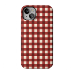 Checked Twice | Red Plaid Case