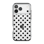 Spotted in SoHo | Black Polka Dot Case - iPhone 17 Pro