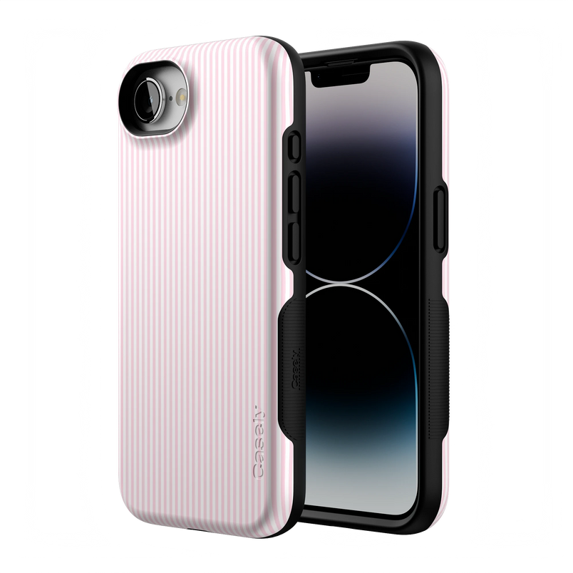 Stripes and the City | Light Pink Pinstripe Case