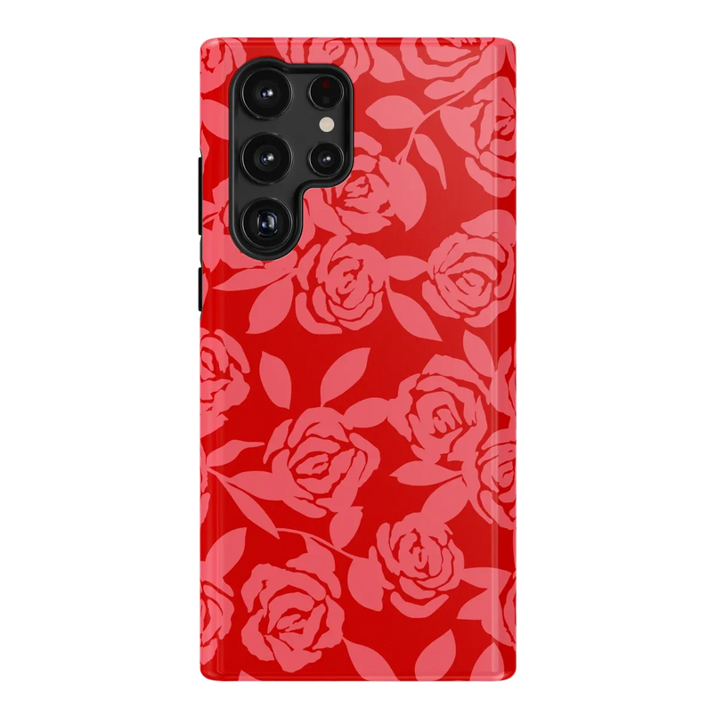 Final Rose | Red & Pink Floral Case