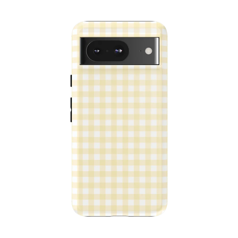 Pastel Picnic | Yellow Gingham Case