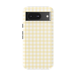 Pastel Picnic | Yellow Gingham Case