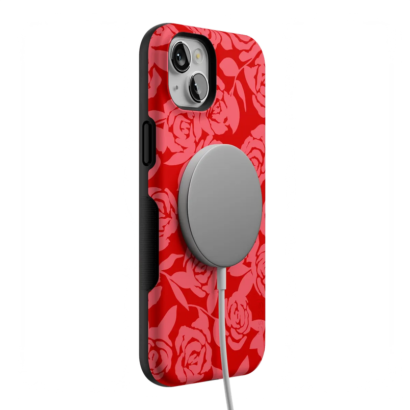 Final Rose | Red & Pink Floral Case