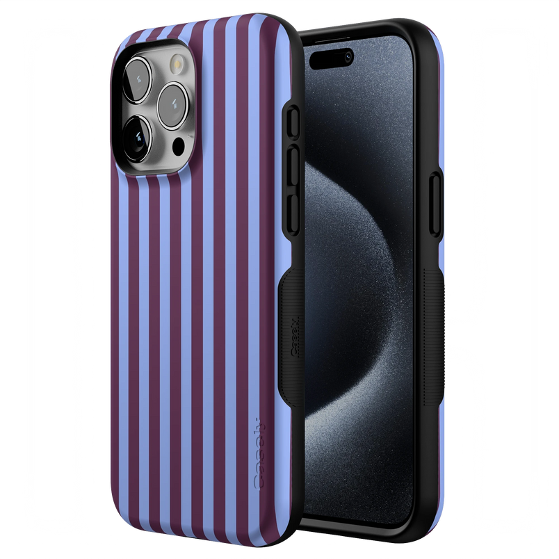 Perfect Stripes | Purple & Blue Stripes Case