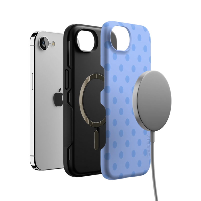 Spotted in SoHo | Periwinkle Polka Dot Case