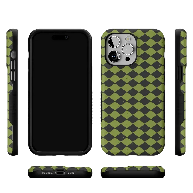 Wicked Hex | Green Checkered Case