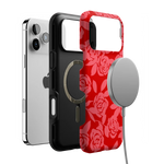 Final Rose | Red & Pink Floral Case