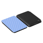 Spotted in SoHo | Periwinkle Polka Dot Kindle Case