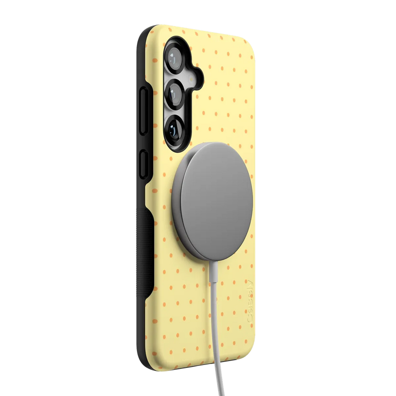 On the Dot | Yellow Polka Dot Case