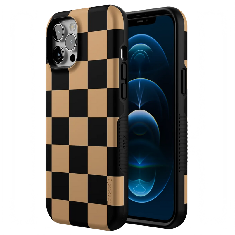 Fit Check | Black & Brown Checkerboard Case