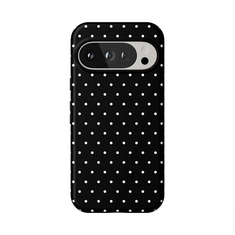 On the Dot | Black Polka Dot Case
