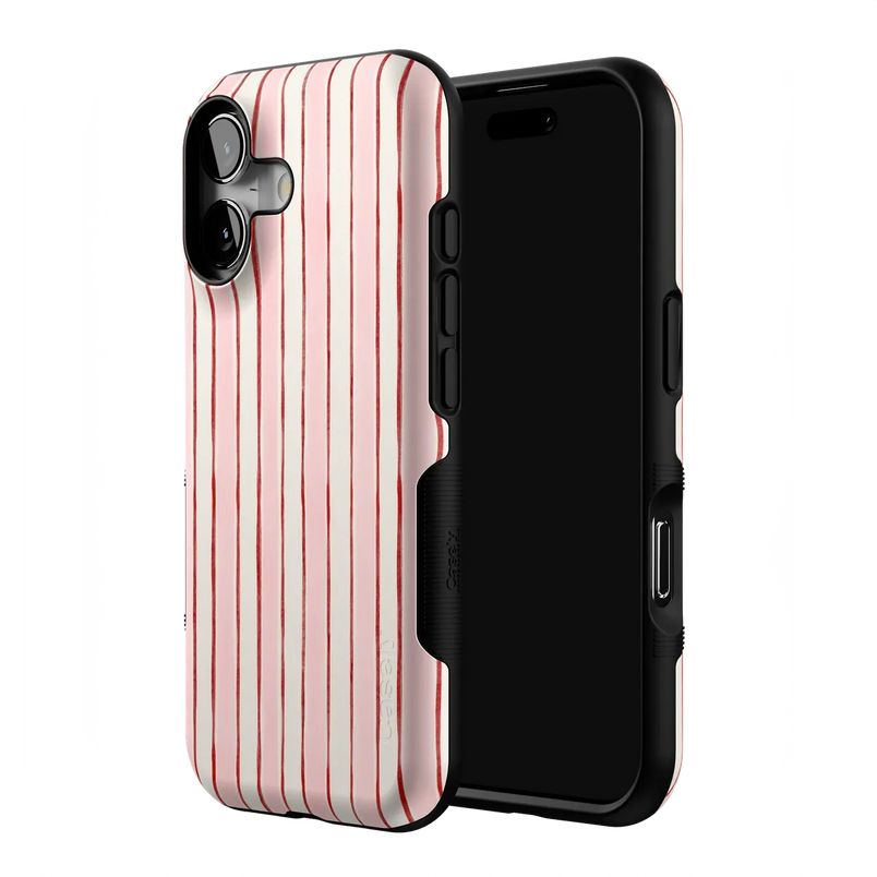 Pretty in Pastel | Blush Stripes Case