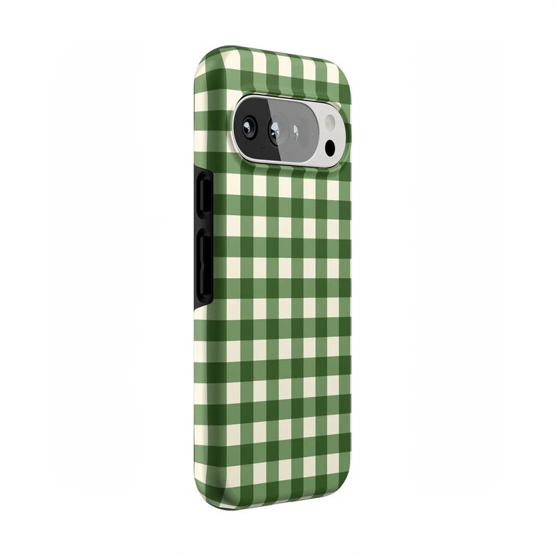 Checked Twice | Green Plaid Case