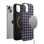 Midnight Hex | Purple Checkered Case